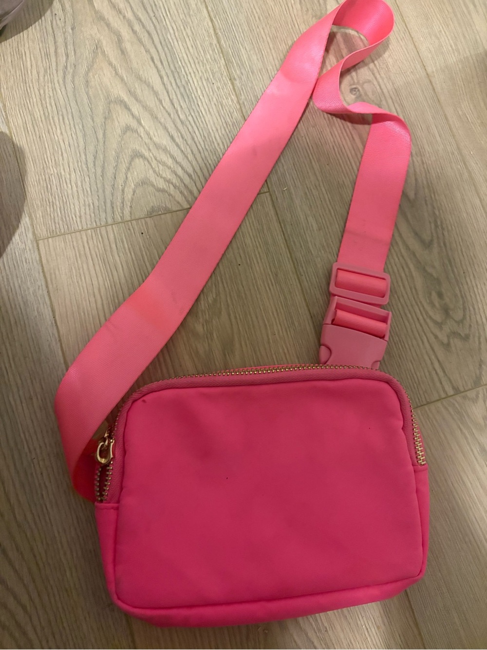 Pink Crossbody Shoulder Bag - Women